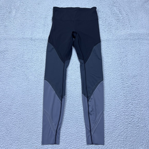 Lululemon Colour Me Ombre Tight 28" Black Obsidian Titanium 6 Mesh Nulux W5BFTS - Picture 1 of 12